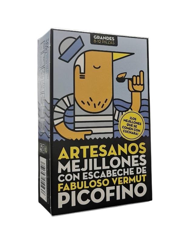 Mejillones con Escabeche de Vermut Picofino