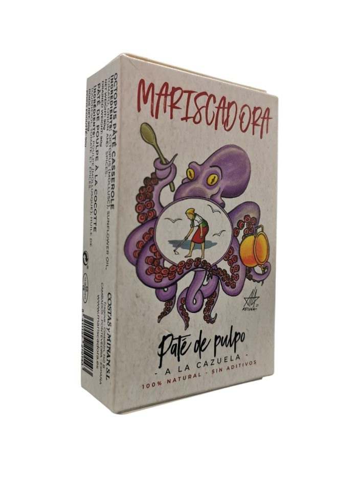 Paté de Pulpo a la Cazuela. Mariscadora