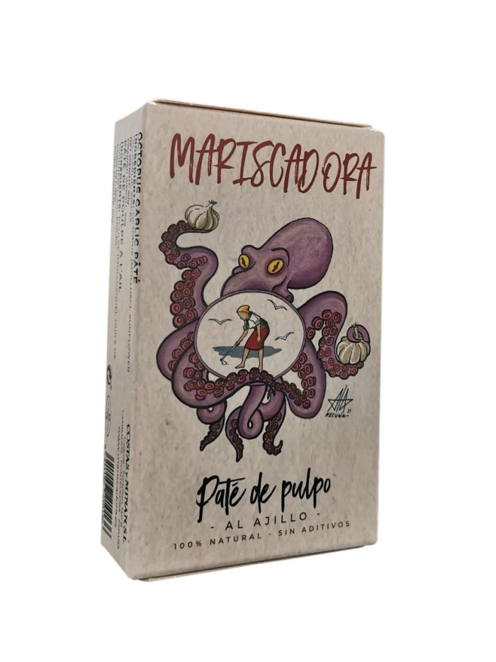 Paté de Pulpo al Ajillo. Mariscadora