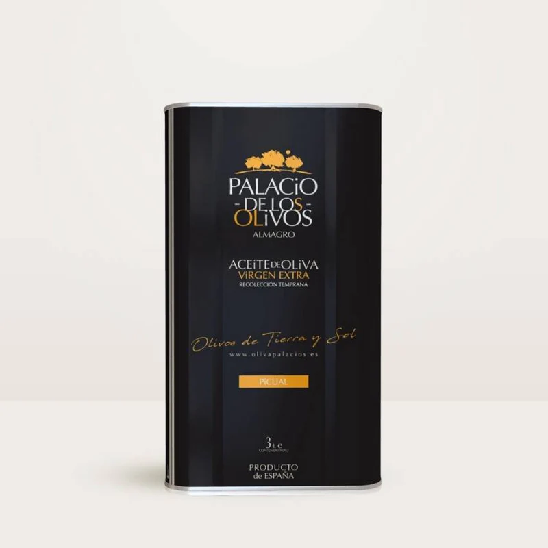 Lata Palacio de los Olivos Picual 3L