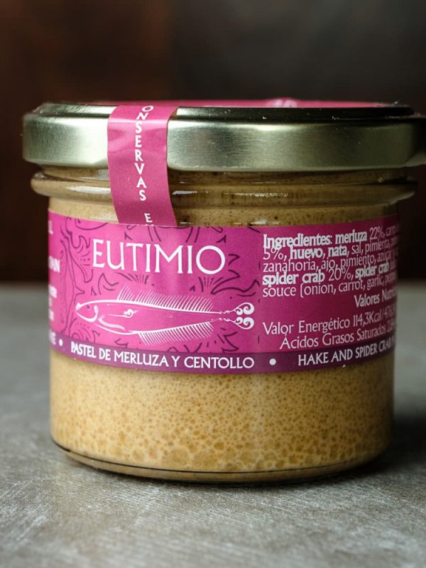 Pastel de Merluza y Centollo. Eutimio