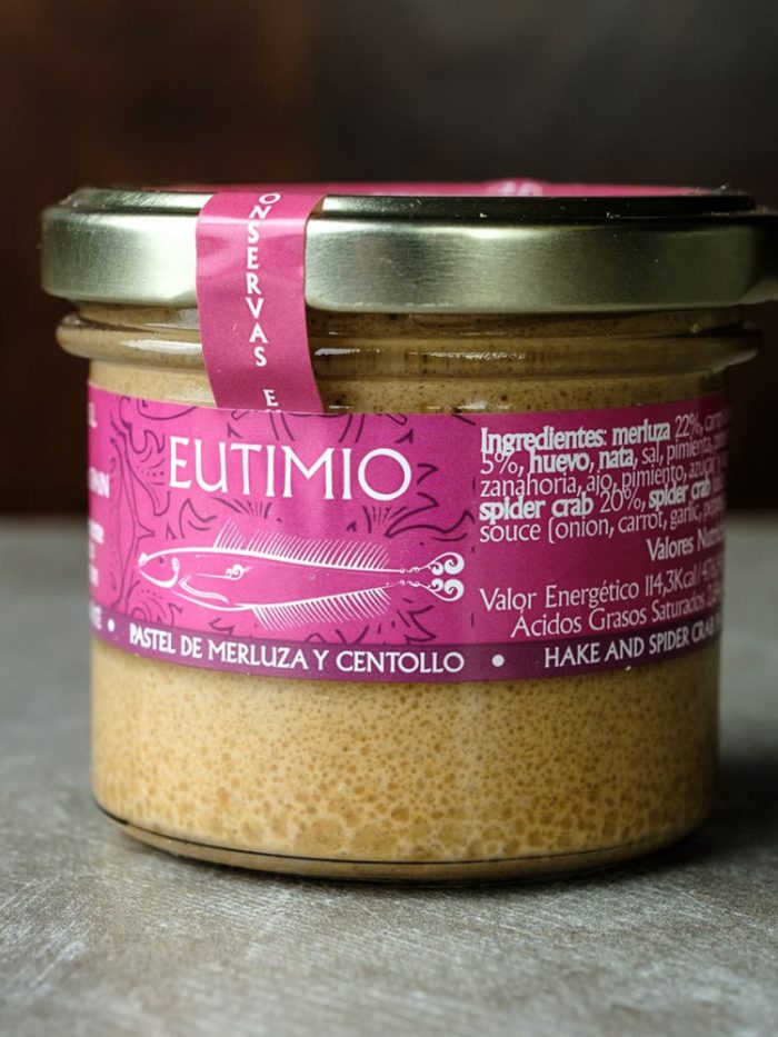 Pastel de Merluza y Centollo. Eutimio