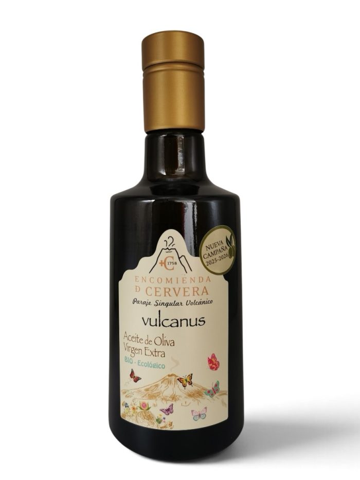 Aceite, Encomienda D Cervera Vulcanus , Arbequina