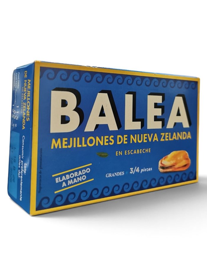 Mejillones de Nueva Zelanda en Escabeche 3/4 piezas,Balea