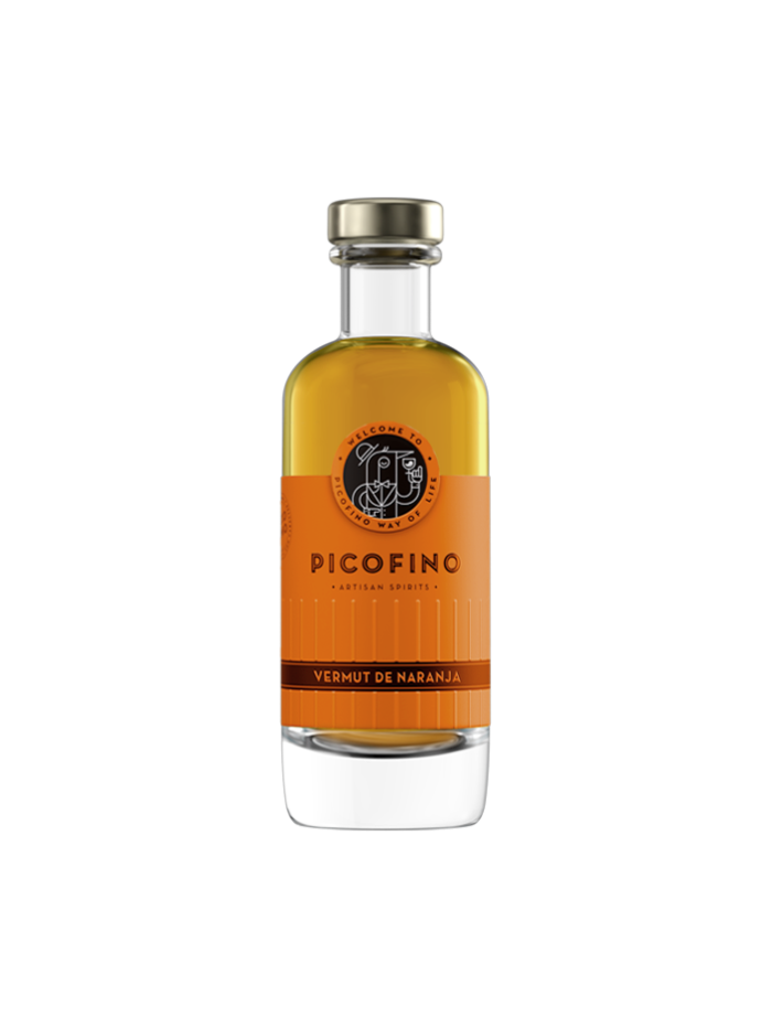 MINI VERMUT NARANJA GIN FUSION. Picofino
