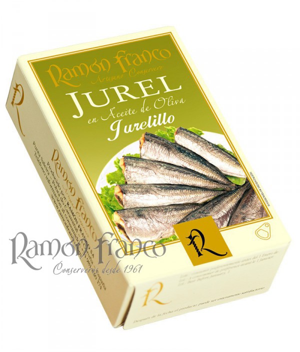 Jurel en aceite de oliva 12/14 piezas, Ramón Franco