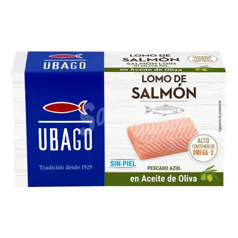 Lomo de salmón, Ubago
