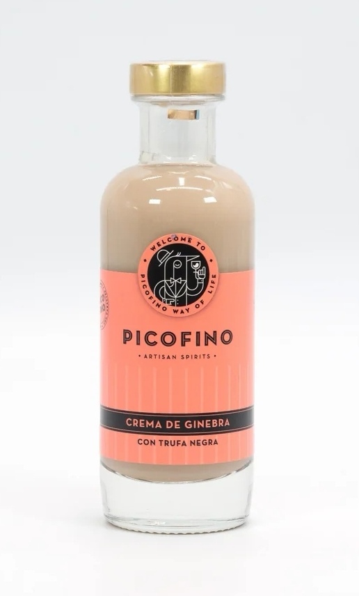PICOFINO, Crema De Ginebra Con Trufa Negra